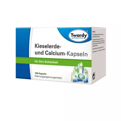 KIESELERDE+CALCIUM kapsulės, 160 vnt KIESELERDE+CALCIUM kapsulės, 160 vnt
