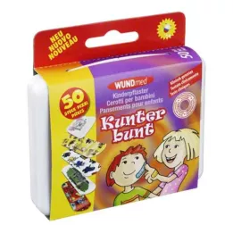 KINDERPFLASTER Spalvinga, 50 vnt