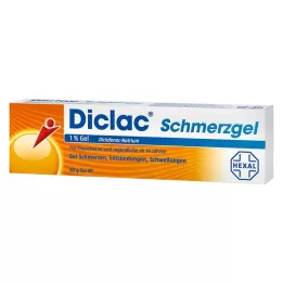 DICLAC Skausmo gelis 1%, 50 g