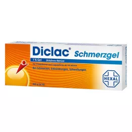 DICLAC Skausmo gelis 1%, 100 g