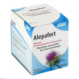 ALEPAFORT Milk Thistle kietos kapsulės, 100 vnt
