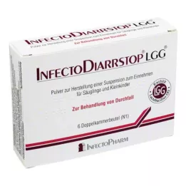 INFECTODIARRSTOP LGG Milteliai geriamajai suspensijai ruošti, 6 vnt