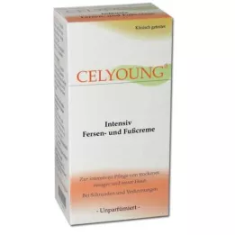 CELYOUNG Intensyvus kulnų ir pėdų kremas, 100 ml