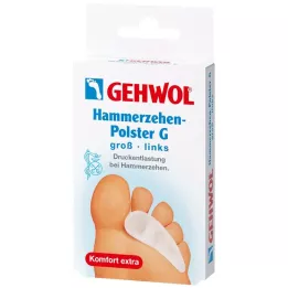 GEHWOL Polymer Gel Hammer Toe Pad G kairėje, 1 vnt