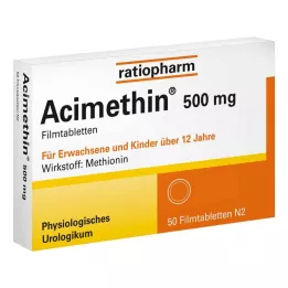 ACIMETHIN Plėvele dengtos tabletės, 50 vnt