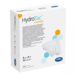 HYDROTAC patogus putplasčio tvarstis 8x8 cm sterilus, 10 vnt