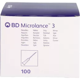 BD MICROLANCE Kaniulė 24 G 1 0,55x25 mm, 100 vnt