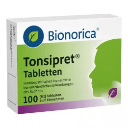 TONSIPRET Tabletės, 100 vnt