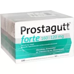 PROSTAGUTT forte 160/120 mg minkštos kapsulės, 2x100 vnt