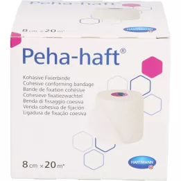 PEHA-HAFT Tvirtinamasis tvarstis be latekso 8 cmx20 m, 1 vnt