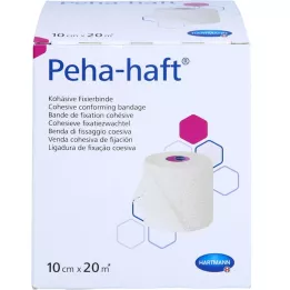PEHA-HAFT Tvirtinamasis tvarstis be latekso 10 cmx20 m, 1 vnt