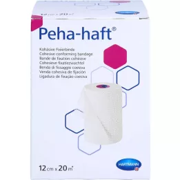 PEHA-HAFT Tvirtinamasis tvarstis be latekso 12 cmx20 m, 1 vnt