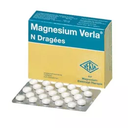 MAGNESIUM VERLA N Dražė, 20X50 vnt