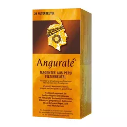 ANGURATE Magentee filtro maišelis, 25X1,5 g