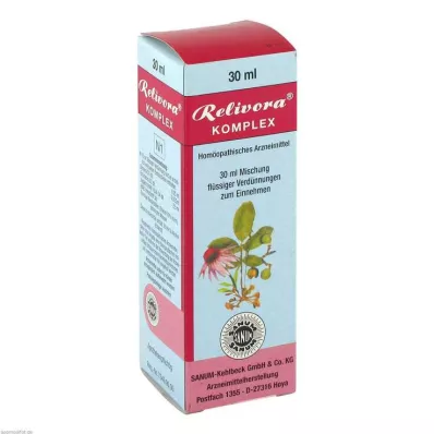 RELIVORA Sudėtingi lašai, 30 ml