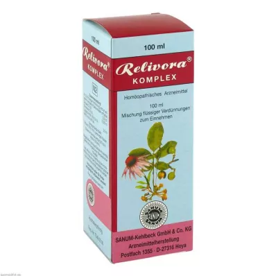 RELIVORA Sudėtingi lašai, 100 ml