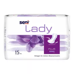 SENI Lady Incontinence Pad plus, 15 vnt
