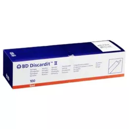 BD DISCARDIT II Švirkštas 5 ml, 100X5 ml