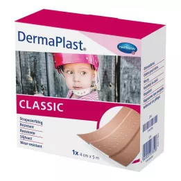 DERMAPLAST CLASSIC Žaizdų tinkas 4 cmx5 m, 1 vnt