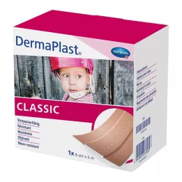 DERMAPLAST CLASSIC Žaizdų tinkas 6 cmx5 m, 1 vnt