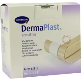 DERMAPLAST jautrus tinkas 6 cmx5 m, 1 vnt