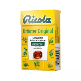 RICOLA o.Z.Box žolelių bonbonai, 50 g