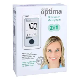 Diamet optima gliukozės kiekio kraujyje matavimo sistema 2in1 (1 vnt.)