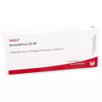 SYMPATHICUS GL D 5 ampulės, 10X1 ml