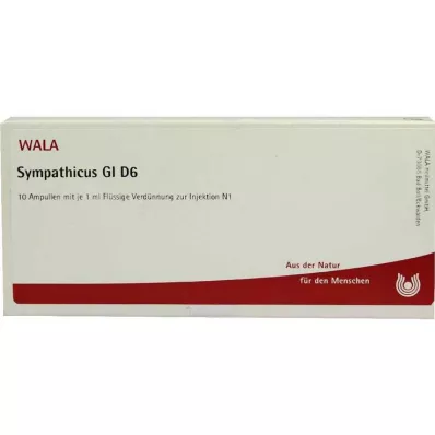 SYMPATHICUS GL D 6 ampulės, 10X1 ml