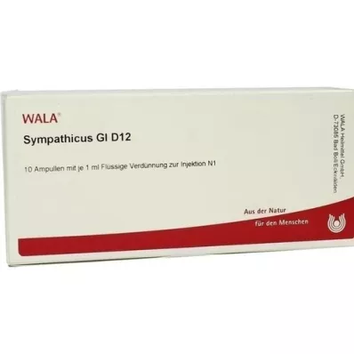 SYMPATHICUS GL D 12 ampulės, 10X1 ml
