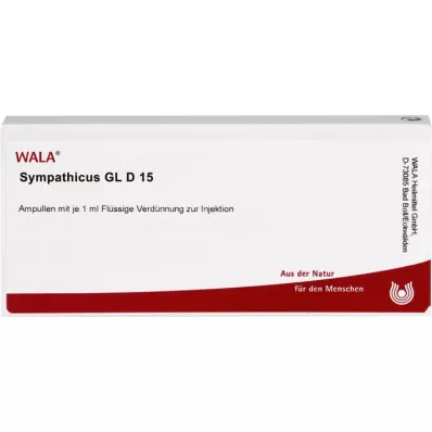 SYMPATHICUS GL D 15 ampulės, 10X1 ml