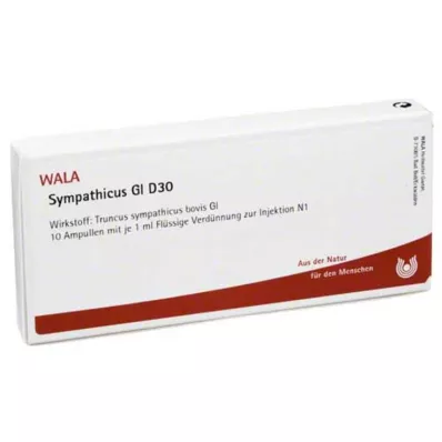 SYMPATHICUS GL D 30 ampulės, 10X1 ml