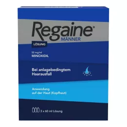 REGAINE Vyriškas tirpalas, 3x60 ml