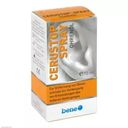 CERUSTOP Ausų aliejaus purškalas, 10 ml