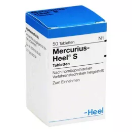MERCURIUS HEEL S tabletės, 50 vnt
