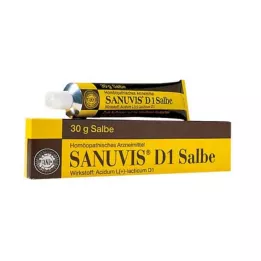 SANUVIS D 1 tepalas, 30 g