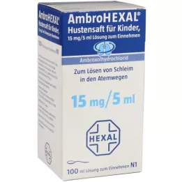 AMBROHEXAL Sirupas nuo kosulio vaikams, 100 ml