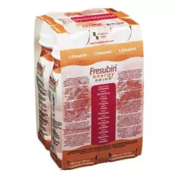 FRESUBIN ENERGY DRINK Braškių gėrimo butelis, 4X200 ml
