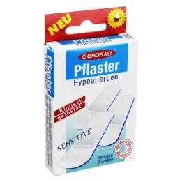 Pleistrai hipoalerginiai jautrūs 2 dydžiai, 10 vnt