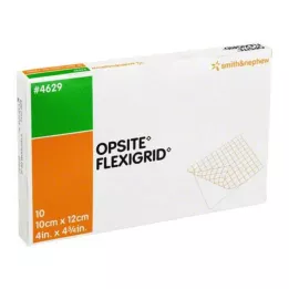 OPSITE Flexigrid transp.žaizdos tvarstis 10x12 cm sterilus, 10 vnt
