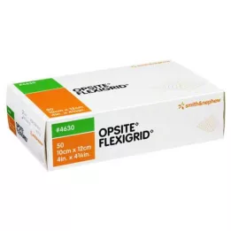 OPSITE Flexigrid transp. žaizdų tvarstis 10x12 cm sterilus, 50 vnt