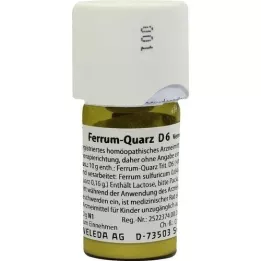 FERRUM QUARZ D 6 Trituracija, 20 g