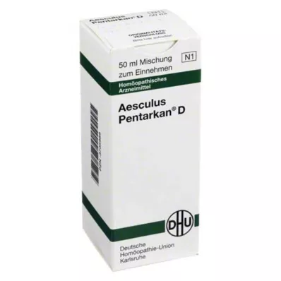 AESCULUS PENTARKAN D Mišinys, 50 ml