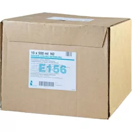 RINGER LÖSUNG Bernburg PE-Buteliai, 10X500 ml