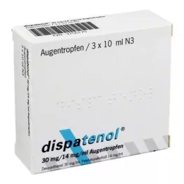 DISPATENOL Akių lašai, 3X10 ml