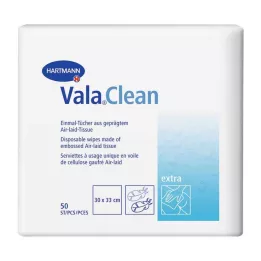 VALACLEAN papildomos vienkartinės servetėlės, 50 vnt