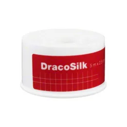 Dracosilk ritininis tinkas 5m x 2,5 cm, 1 vnt