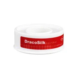 Dracosilk ritininis tinkas 5m x 1,25 cm, 1 vnt