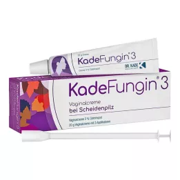 KADEFUNGIN 3 Makšties kremas, 20 g