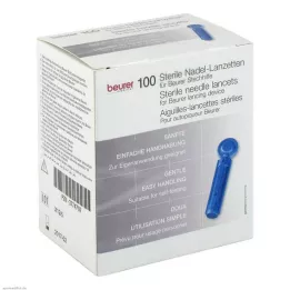 BEURER Adatiniai lancetai sterilūs, 100 vnt